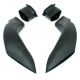 Entrées d'air avio fibre noire F3 675/800 2011-2020, F3 800RR 2022-2024 PLASTIC BIKE
