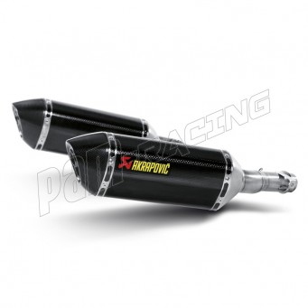 Double silencieux AKRAPOVIC carbone Z1000/Z1000SX 2010-2013
