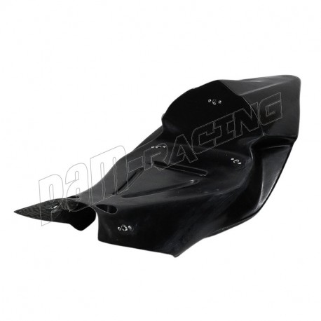 Coque arrière nue racing Track Day fibre de verre ZX6R 636 2019-2025 S2 CONCEPT