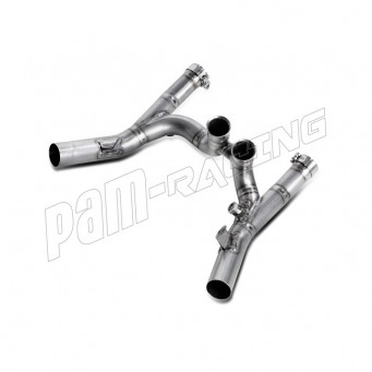 Collecteur titane racing Akrapovic VMAX 2009-2016