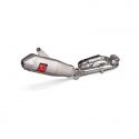 Ligne d'échappement racing titane Akrapovic WR250F/YZ 250 FX 2015-2019