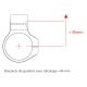Bracelets 10° diamètre 47 mm position haute +40 mm pour demi guidons LIGHTECH