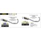 Ligne complète racing silencieux Pista ARROW RS457 2024-2025