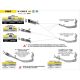 Ligne complète racing COMPETITION version basse ARROW M1000R 2023-2024