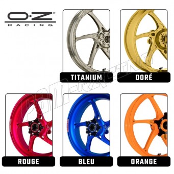 Couleur optionelle pour Jante PIEGA OZ MOTORBIKE