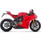 Kit racing silencieux Works titane pour collecteur d'origine ARROW Panigale V4/Panigale V4S 2025