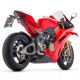 Kit racing silencieux Works titane pour collecteur d'origine ARROW Panigale V4/Panigale V4S 2025