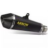 Silencieux X-Kone ARROW nichrom noir embout carbone homologué CB125R 2018-2020