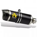 Silencieux homologué aluminium noir THUNDER ARROW CB125R 2018-2020