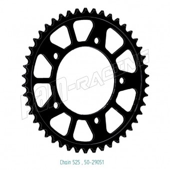 Couronne acier 525 R1 2015-2024 SRT Sprockets