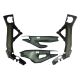Protections de cadre et bras oscillant carbone avec protection de chaîne RSV4 1100 Factory 2021-2024, Tuono V4 2021-2024