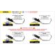 Ligne complète homologuée ou racing silencieux THUNDER aluminium noir ARROW CB125R 2024-2025