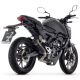 Ligne complète homologuée ou racing silencieux THUNDER aluminium noir ARROW CB125R 2024-2025