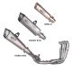 Ligne complète racing titane silencieux FORCE EVO, KONIX EVO ou GRID-O SPARK S1000RR 2019-2026, M1000RR 2021-2024
