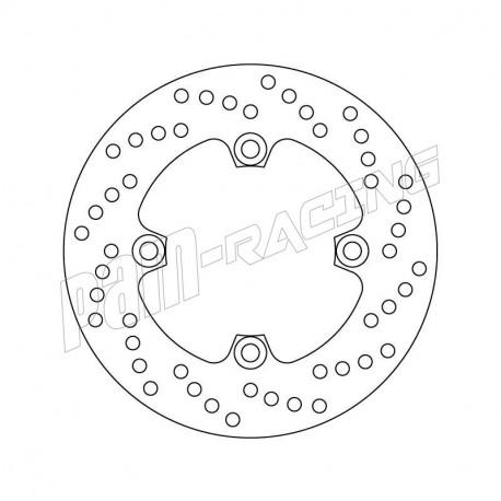 Disque de frein arrière fixe Série Oro 220 mm BREMBO KAWASAKI