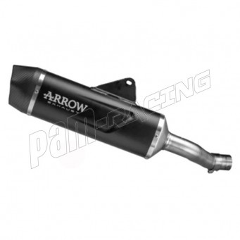 Silencieux Indy Race EVO homologué avec embout en carbone ARROW NX 500 2024-2025