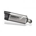 Silencieux Indy Race EVO homologué avec embout en carbone ARROW CBR500R 2024-2025