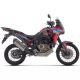 Silencieux ARROW Sonora embout carbone homologué CRF1000L Africa Twin 2016-2019