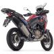 Silencieux ARROW Sonora embout carbone homologué CRF1000L Africa Twin 2016-2019