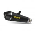 Silencieux X-Kone ARROW nichrom noir embout carbone homologué Z125 2021-2024