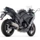 Silencieux Indy Race EVO homologué avec embout en carbone ARROW CBR500R 2024-2025