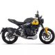 Ligne complète homologuée ou racing silencieux THUNDER aluminium noir ARROW CB125R 2024-2025