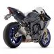 Silencieux Indy Race EVO homologué avec embout en carbone ARROW R1 2025