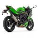 Silencieux Indy Race EVO homologué avec embout en carbone ARROW ZX-4R 2024-2025