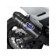 Ligne complète homologuée inox noir/carbone TERMIGNONI T-Max 530 2012-2016