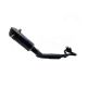 Ligne complète homologuée inox noir/carbone TERMIGNONI T-Max 530 2012-2016