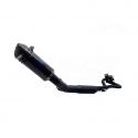 Ligne complète homologuée inox noir/carbone TERMIGNONI T-Max 530 2012-2016