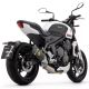 Ligne complète homologuée ou racing silencieux VELOCE aluminium noir ARROW Trident 660 2021-2024