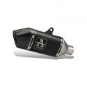 Silencieux homologué ou racing aluminium noir VELOCE ARROW Street Triple 765 R/RS 2020-2022