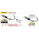Ligne complète homologuée silencieux Pista ARROW R7 2021-2024