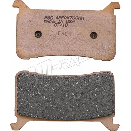 Plaquettes de frein avant Extreme racing GPFAX EBC Brakes CB1000R, CBR1000RR