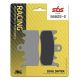 Plaquettes de frein avant racing dual sinter SBS 900DS-2