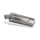 Silencieux Indy Race homologué avec embout inox ARROW Tuareg 660 2025