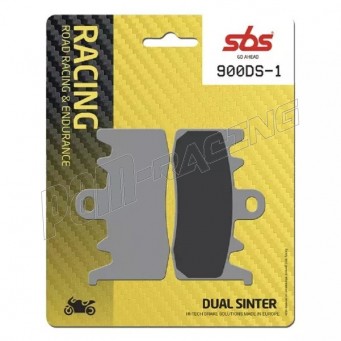 Plaquettes de frein avant racing dual sinter SBS 900DS-1