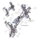 Paire de Tés de fourche taillés masse avec clé GSXR1000 2001-2006 IMA Special Parts