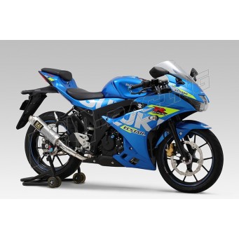 Ligne complète inox Yoshimura GP-Magnum homologuée JMCA GSX-R 125, GSX-S 125 2017-2025