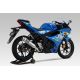 Ligne complète inox Yoshimura GP-Magnum homologuée JMCA GSX-R 125, GSX-S 125 2017-2025
