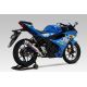 Ligne complète inox Yoshimura GP-Magnum homologuée JMCA GSX-R 125, GSX-S 125 2017-2025