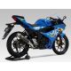 Ligne complète inox Yoshimura GP-Magnum homologuée JMCA GSX-R 125, GSX-S 125 2017-2025