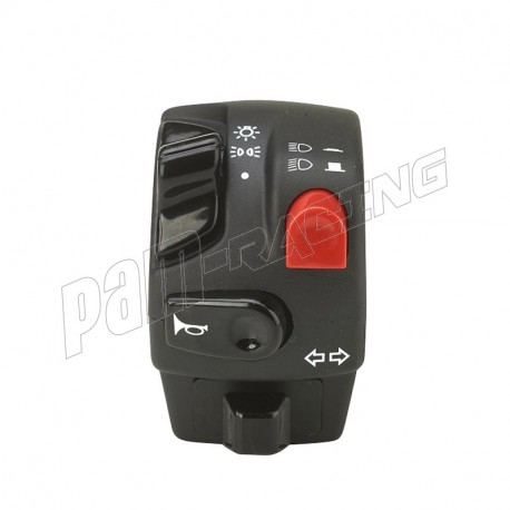 Commodo gauche universel modèle 9A 5 fonctions DOMINO