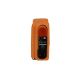 Commodo droit électrique orange avec interrupteur droit DOMINO