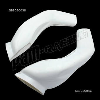 Entrées d'air racing fibre de verre GSXR600 2004-2005, GSXR750 2004-2005 SEBIMOTO