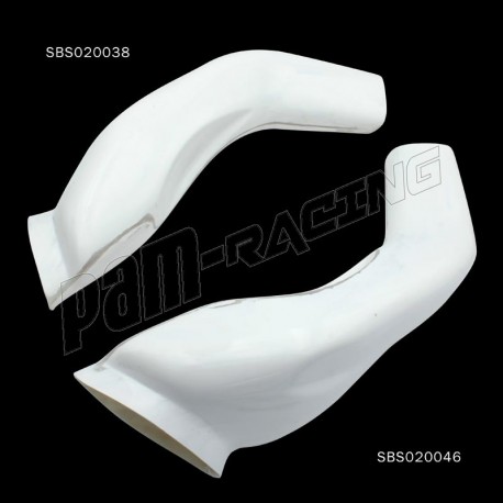 Entrées d'air racing fibre de verre GSXR600 2004-2005, GSXR750 2004-2005 SEBIMOTO