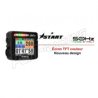 Chronomètre GPS 12V 50Hz ST500 Tactile Start Basic ou Start Next PZ RACING