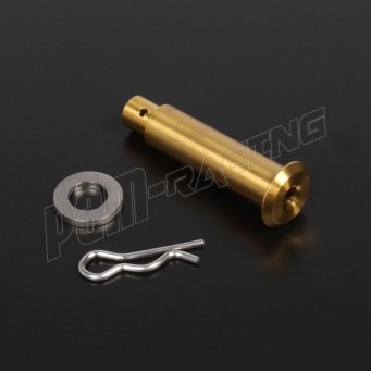 Goupille de pivot titane anodisé or ZETA Racing pour maître-cylindre BREMBO ou NISSIN
