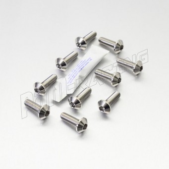 Kit 10 vis de disques de frein avant M8x(1.25)x25 MM inox PRO-BOLT 1290 Superduke R, T-Max 560
